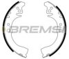 BREMSI GF0661 Brake Shoe Set
